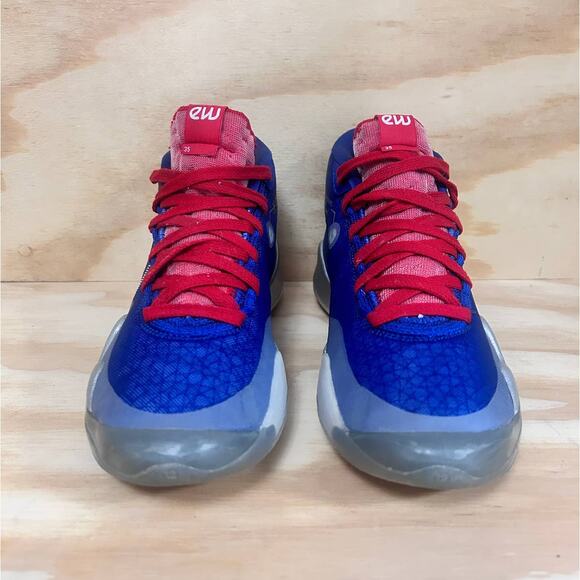 Nike - KD- ID Zoom ETW 23 - Sneakers - Blue/Red - Kids Big- 6 - BQ7697-991 - Picture 2 of 9